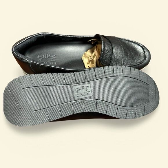 NIB Naturalizer Lucy Loafer Flat 8 Medium Black - Picture 3 of 11